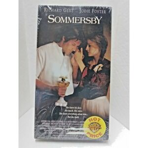 New Sommersby VHS Movie Richard Gere Jodie Foster Warner Home Video Movie Sealed